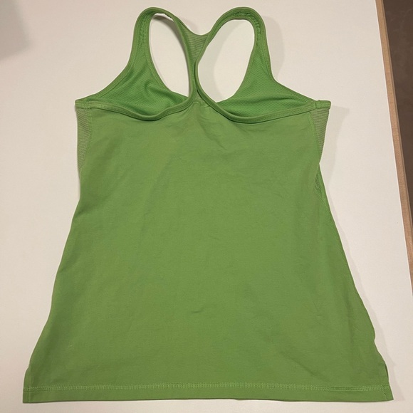 Nike Lime Green Dri-FIT Tennis Shirt - Picture 2 of 6